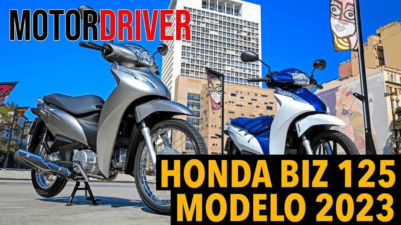 Honda Biz 125 2023 - Em time que ganha, não se mexe!