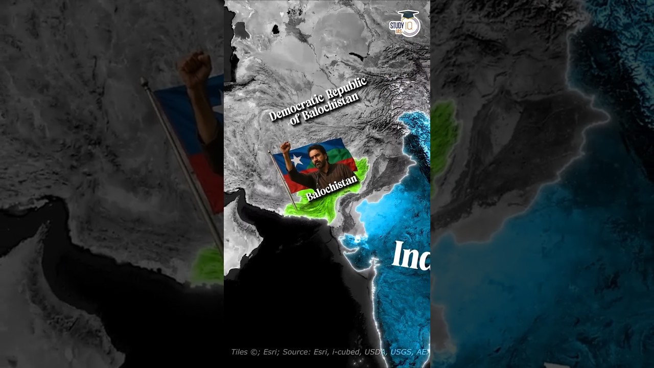 Is Balochistan the Next New Country? Explained! #shorts #UPSC #IAS #balochistan #pakarmy #pakistan