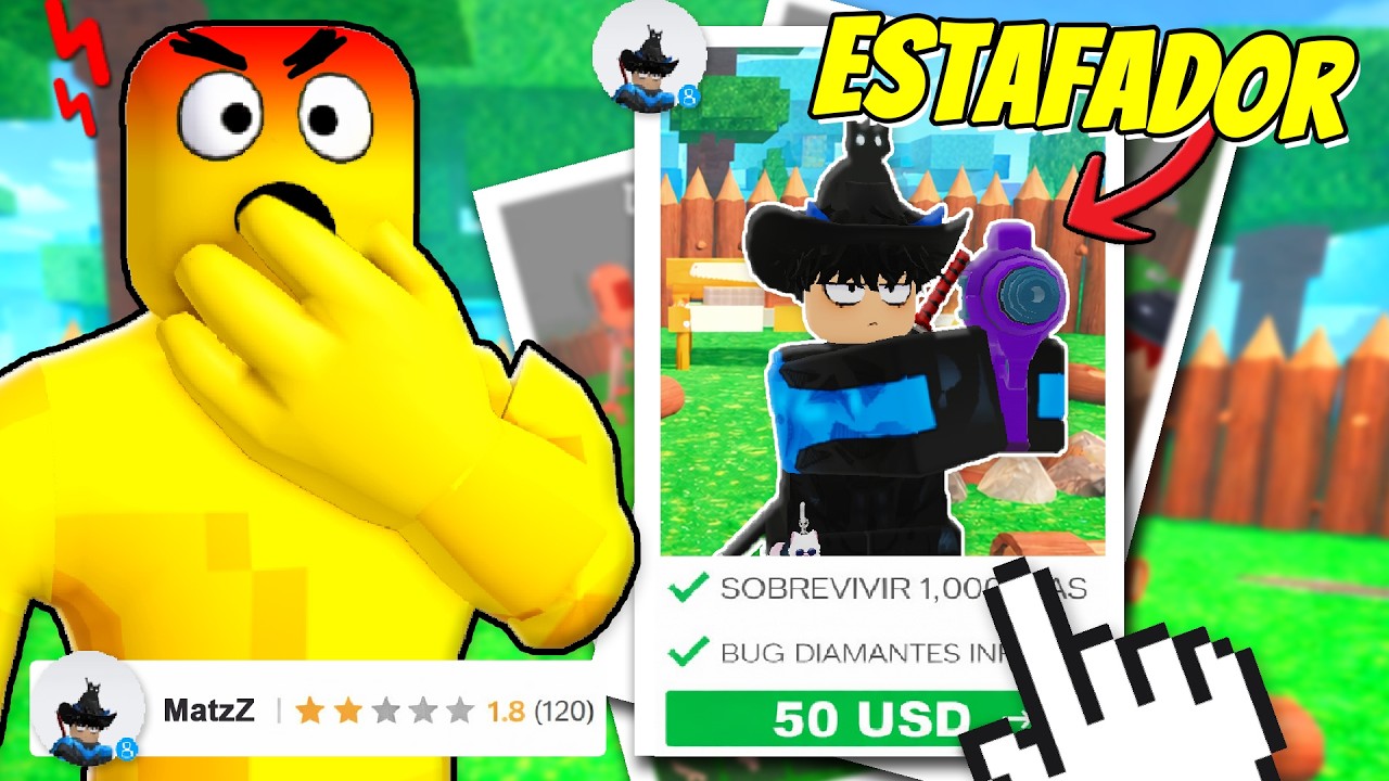 CONTRATÉ a UN "PROFESIONAL" y ME ESTAFÓ en 99 NOCHES en ROBLOX! *triste*