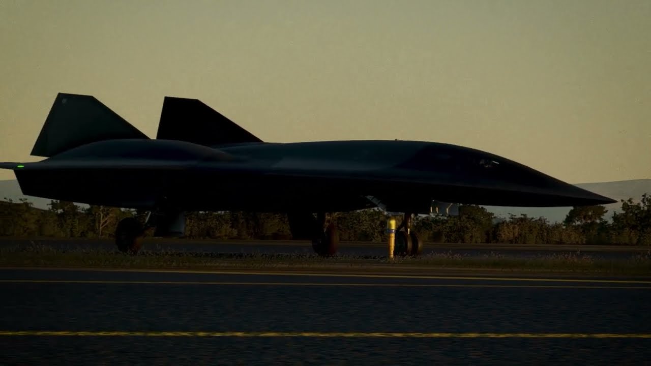 An SR-72 Darkstar, callsign 