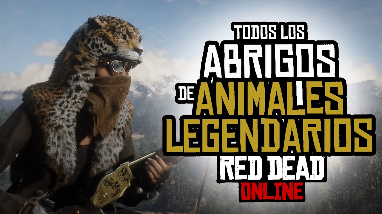 ASÍ SON LOS 42 ABRIGOS DE ANIMALES LEGENDARIOS - RED DEAD ONLINE