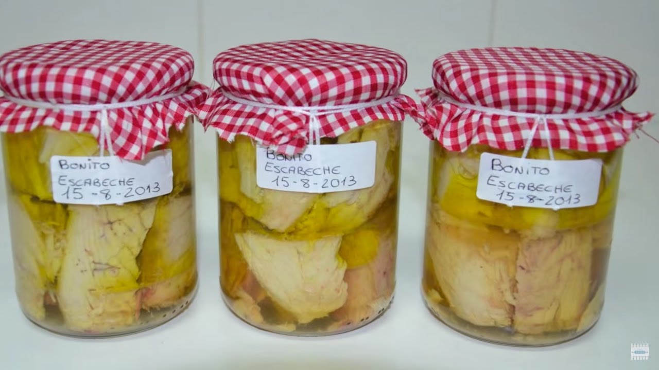 Bonito en Escabeche | Bonito Escabechado | Como hacer Atun en Conserva | Embotar Bonito