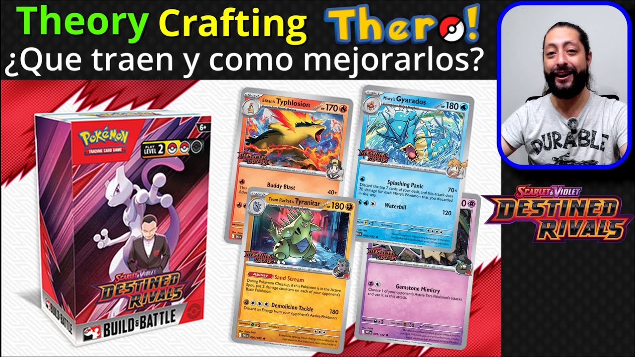 🚀Theory Crafting Prelanzamiento Destined Rivals🚀/ Analisis de Mazos y mejores cartas! Team Rocket