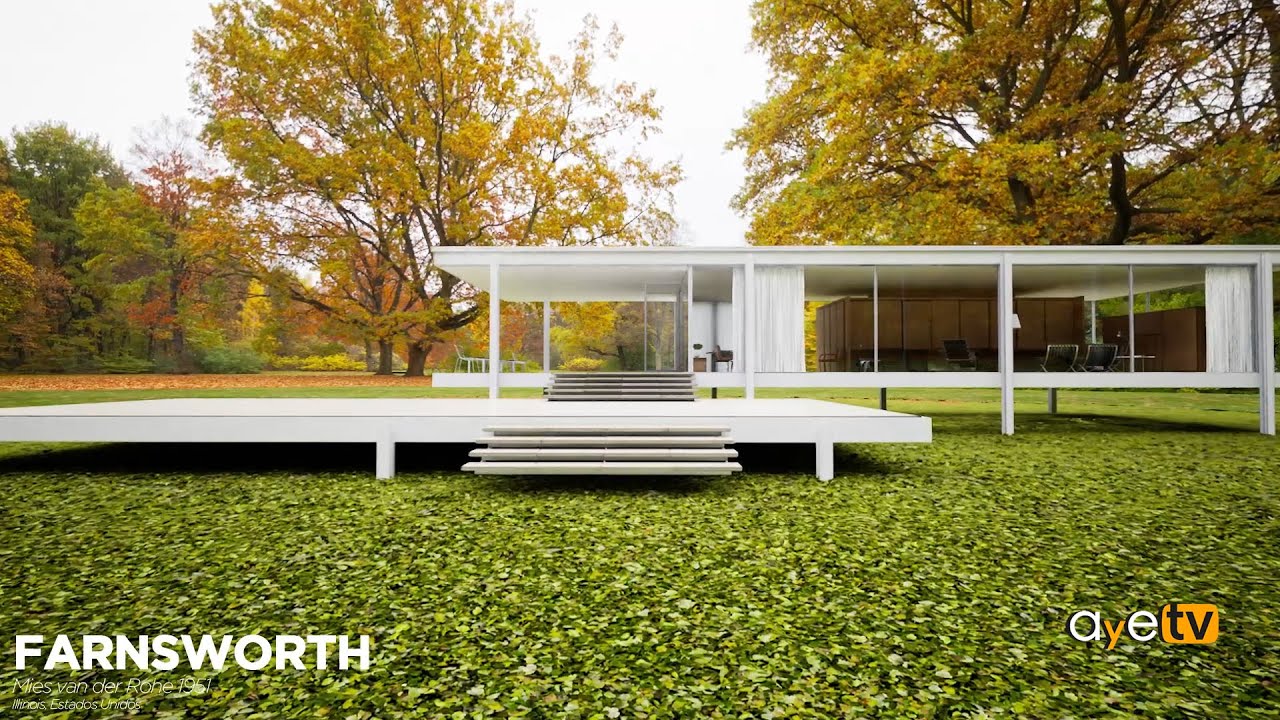 Realidad Virtual: Casa Farnsworth 1951