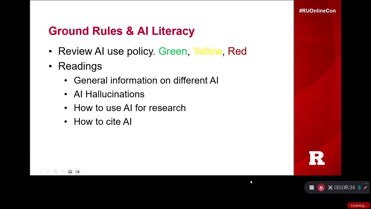 Assignment Creation & the Responsible Use of AI
