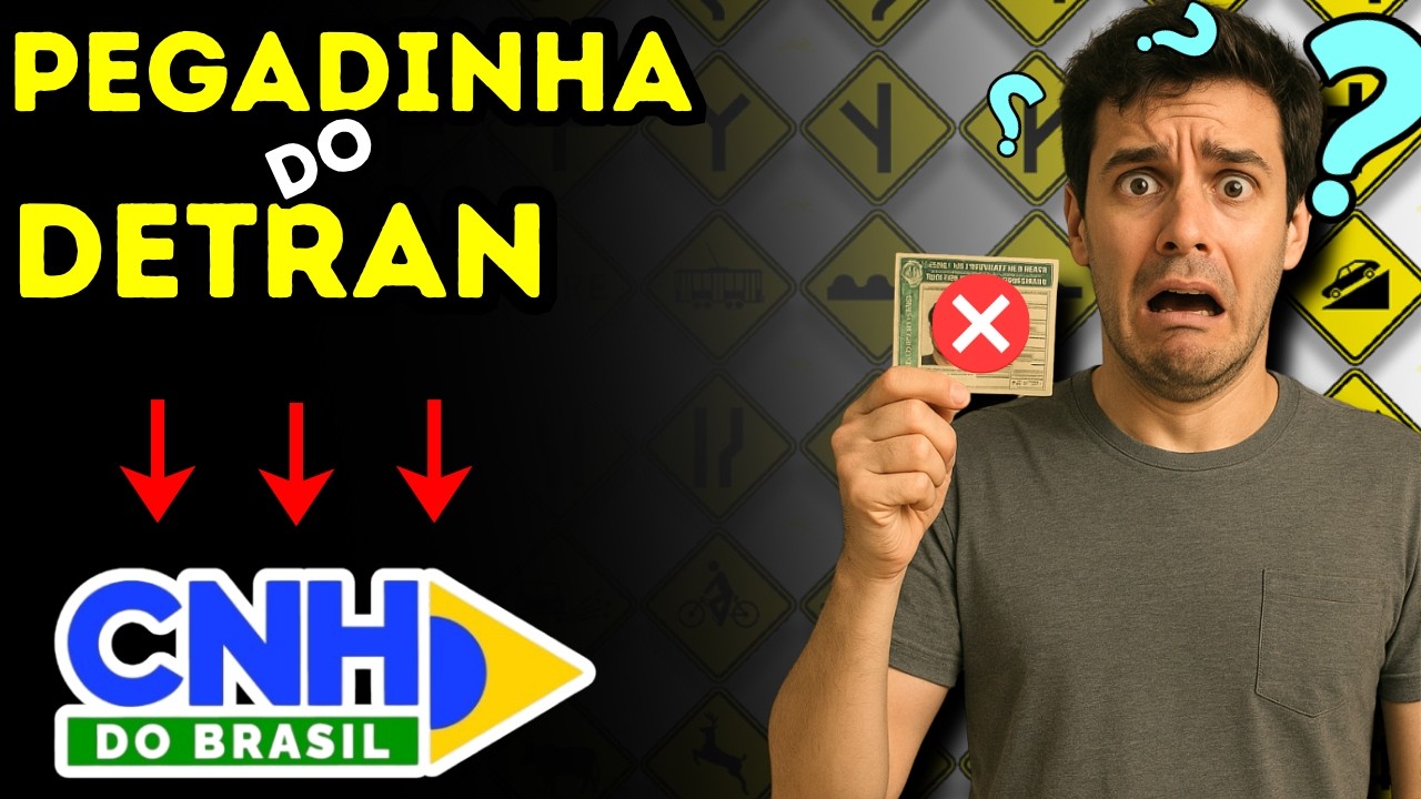 CNH DO BRASIL 2026 - Questões BEM COBRADAS nas PROVAS de todo o BRASIL !