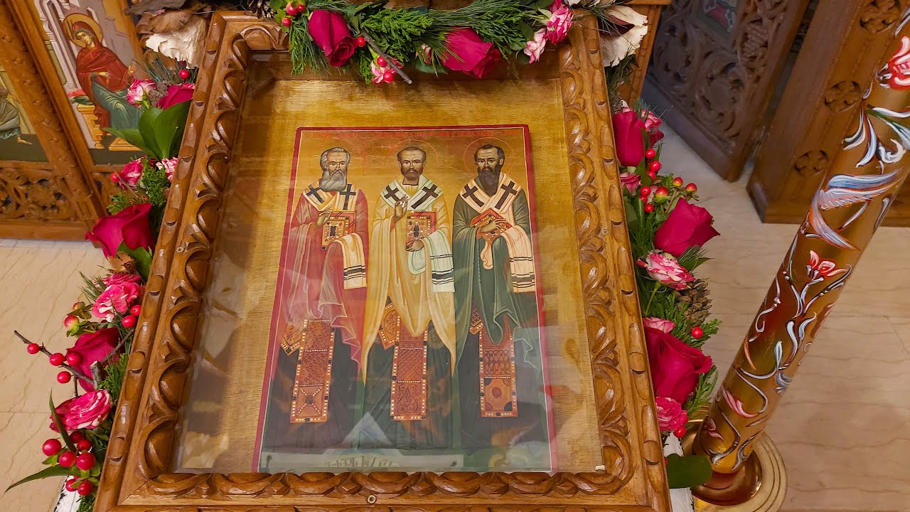 Priveghere de Sfinții Trei Ierarhi - Vecernia și Litia