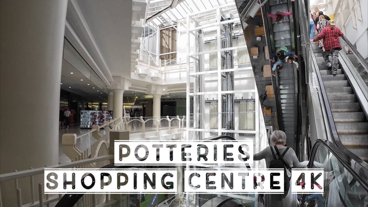 Potteries Shopping Centre 4K Tour - Hanley, Stoke-On-Trent - 21st July 2024