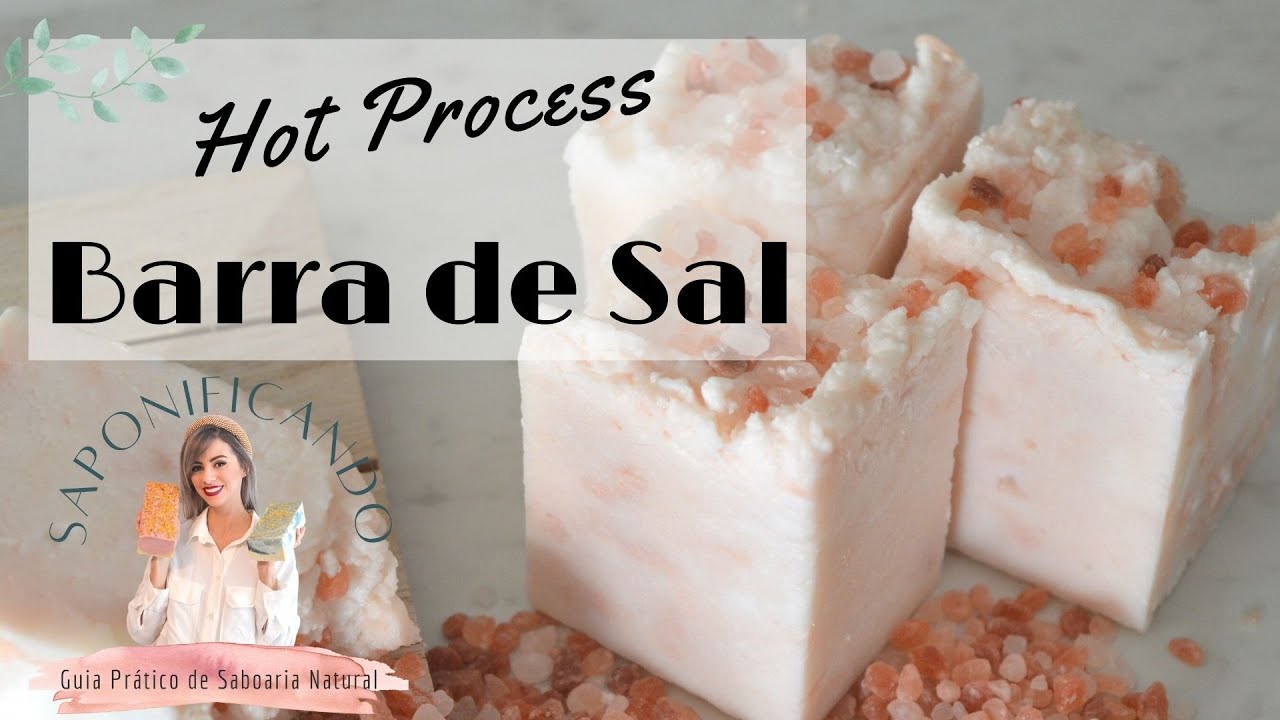 SABONETE DE SAL MARINHO 100% COCO - HOT PROCESS DE ALTA TEMPERATURA