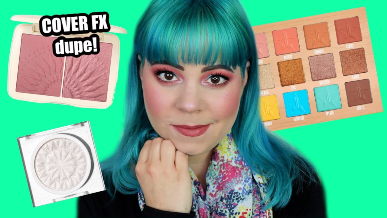 Trying new makeup, Jeffree Star, JD glow, focallure and more 😍