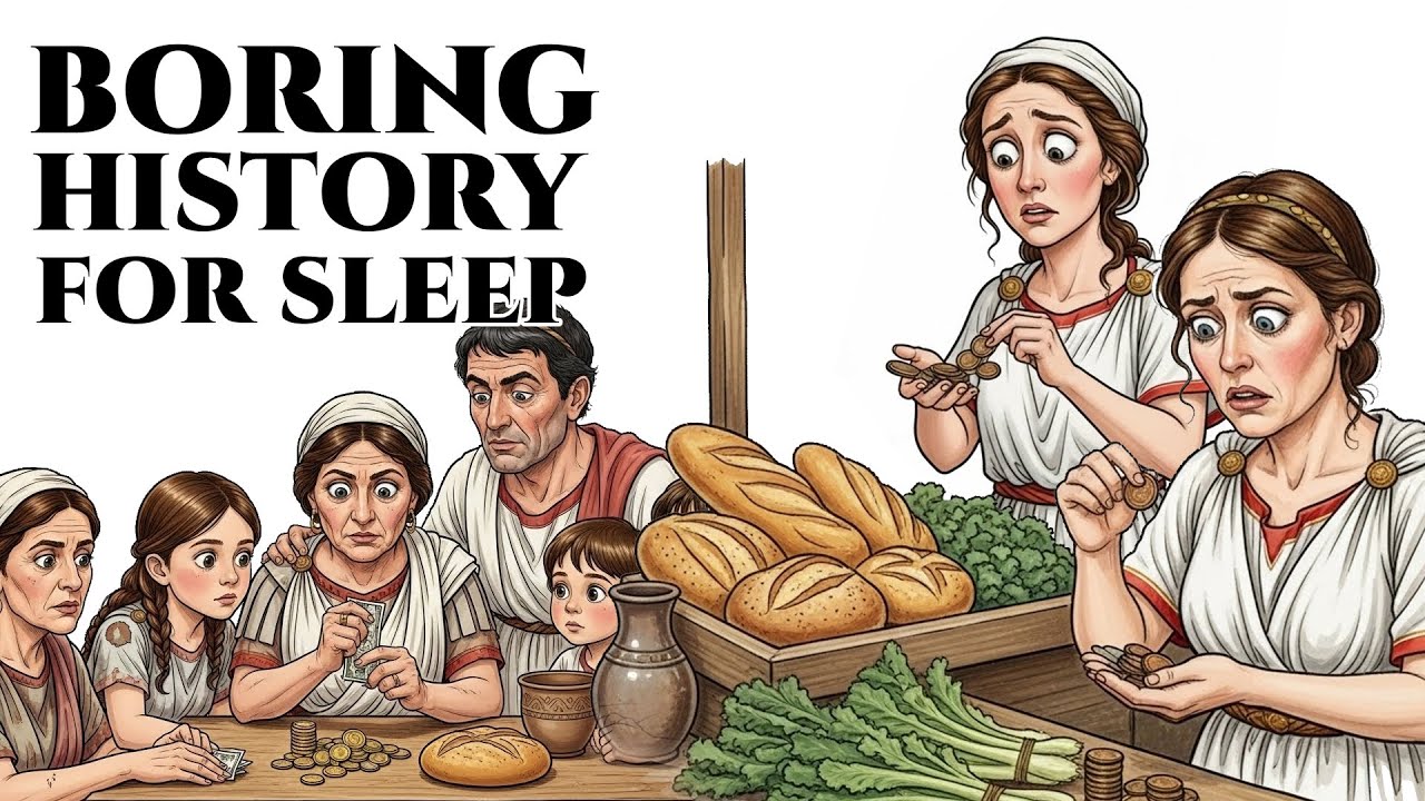 How Ordinary Romans Earned & Spent Money Relaxing History for Sleep