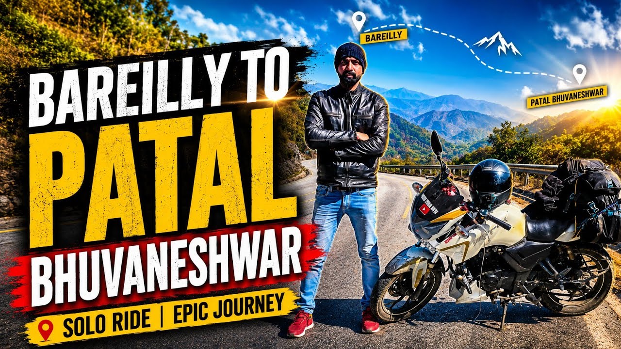 BAREILLY TO PATAL BHUVANESHWAR II Ep-1😊 II OF ROADING II SNOWFALL ⛰️ II 