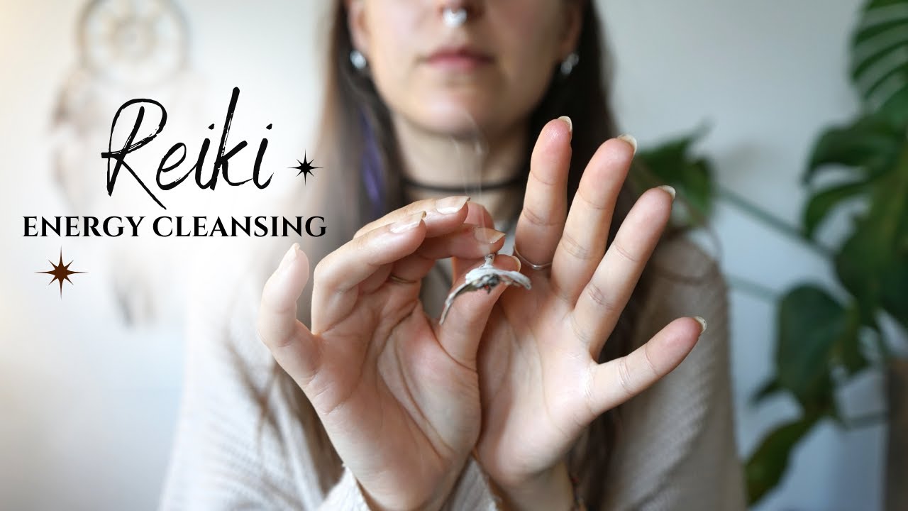 Reiki ASMR ~ Relaxing Energy Healing | Hand Movements, Plucking, Fluffing (No Talking)