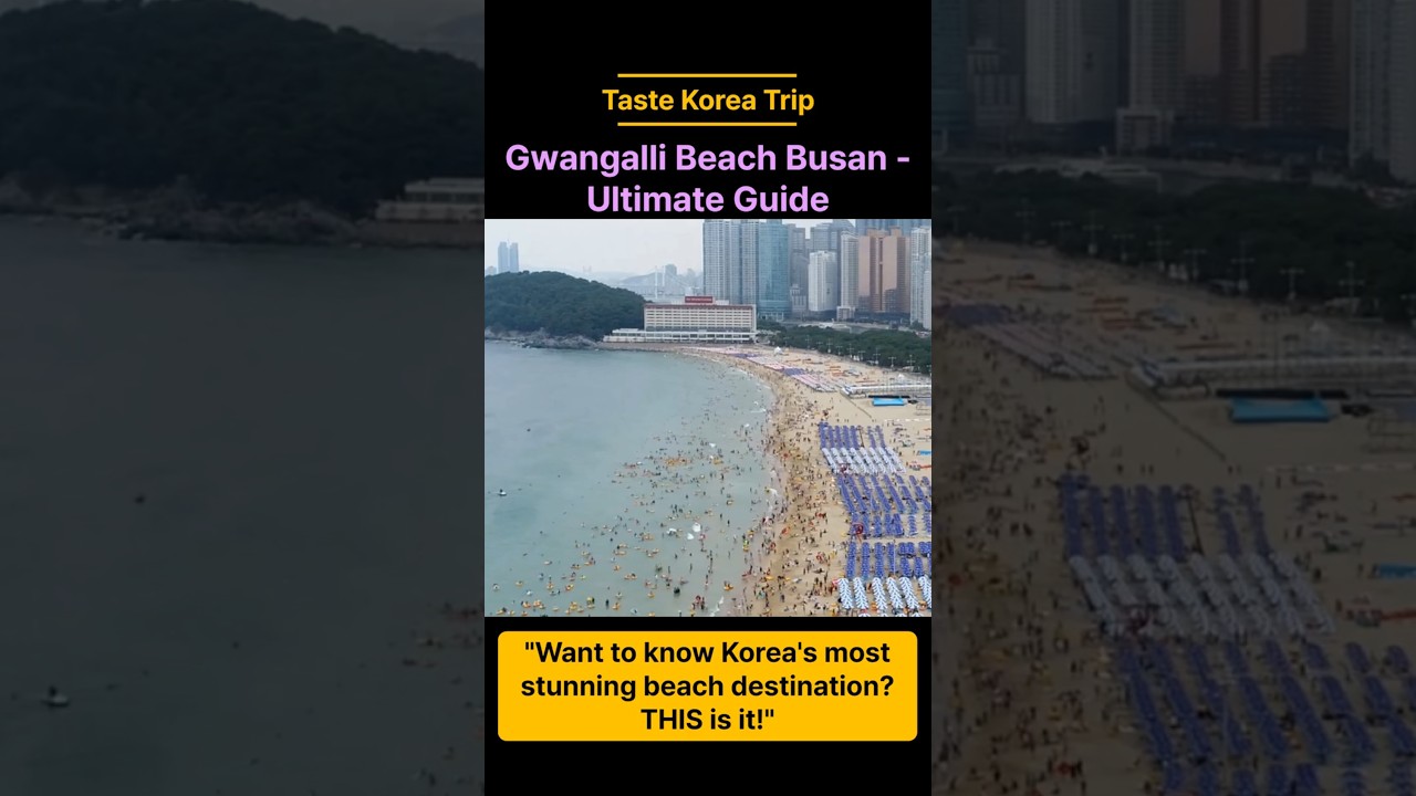 Gwangalli Beach Busan   Ultimate Guide
