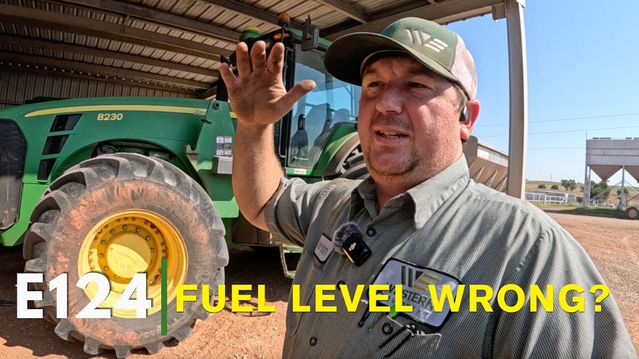 E124 | Исправление уровня топлива трактора John Deere 8230