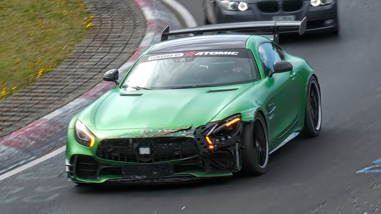 #nürburgring EASTER SUNDAY - Continue driving after CRASHES & Spins 20-4-2025 / #nordschleife #auto
