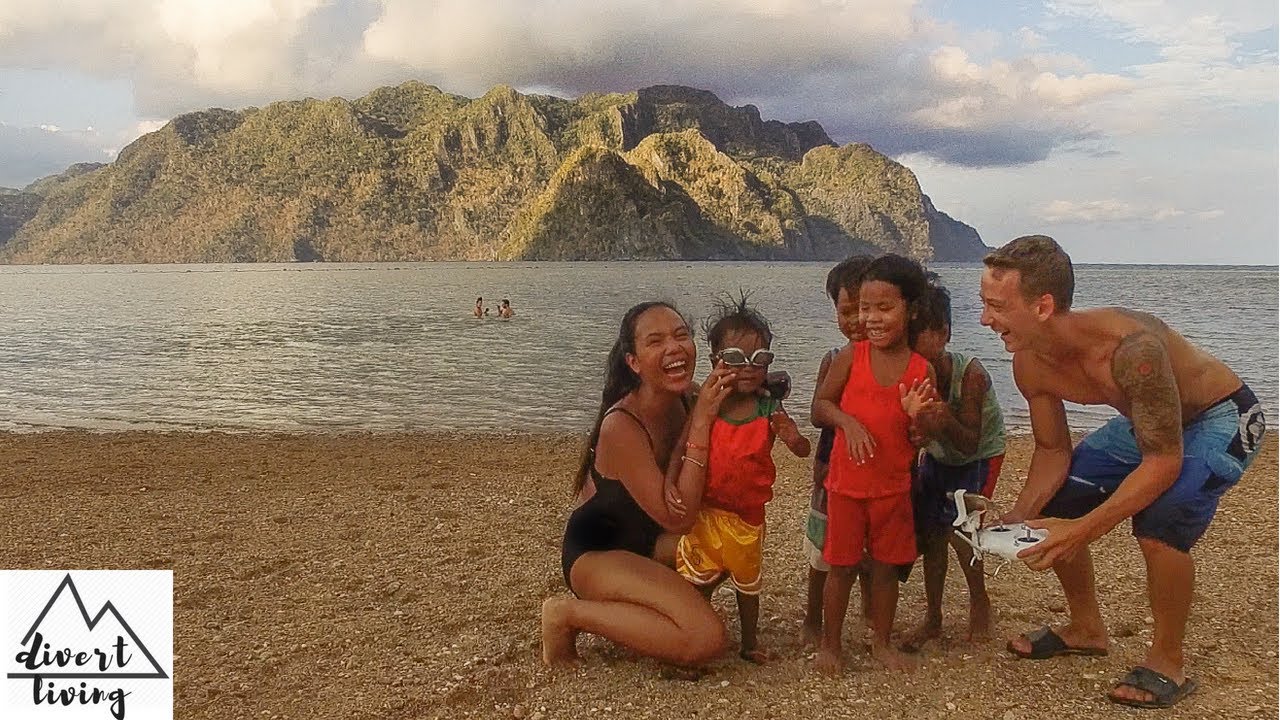 MOST UNDERRATED Beach CORON, PHILIPPINES | CUTEST Filipino Kids |