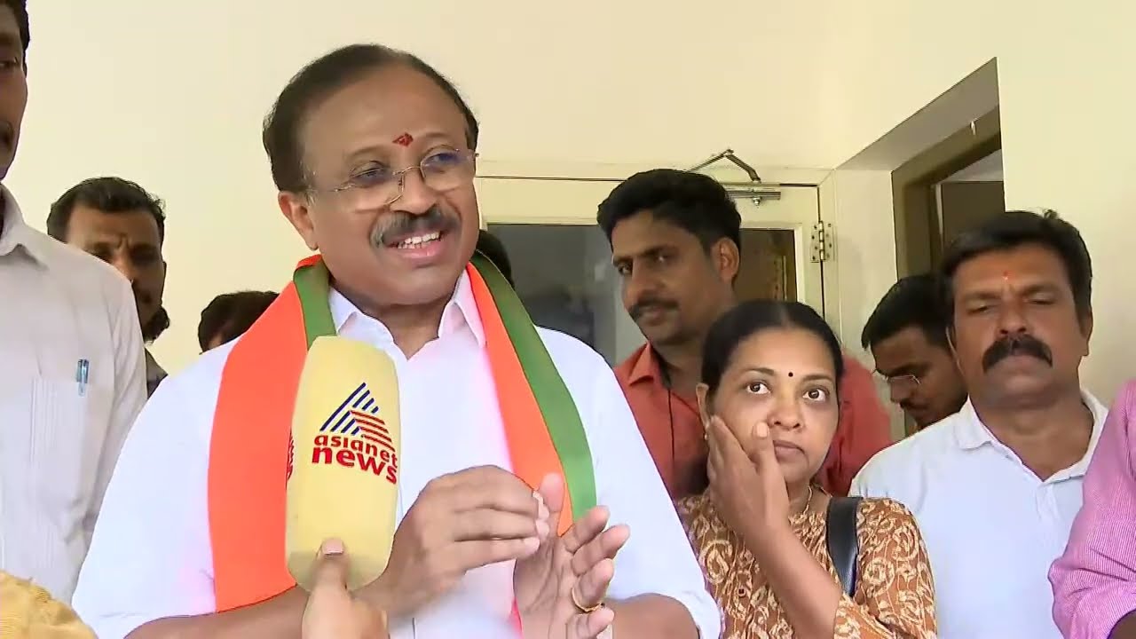 വി. മുരളീധരൻ തത്സമയം