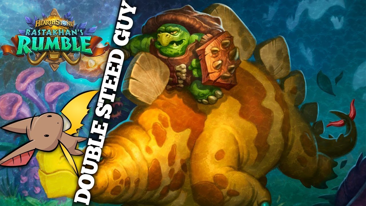 Double Steed Black Knight Guy in Arena | Firebat Hearthstone | Twitch Rivals