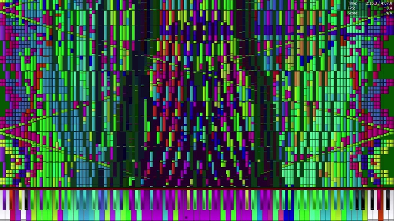 [Black MIDI] Senbonzakura F1 - 50 Million Notes - Splitted MIDI | Intel Pentium III 1 GHz Legit Run