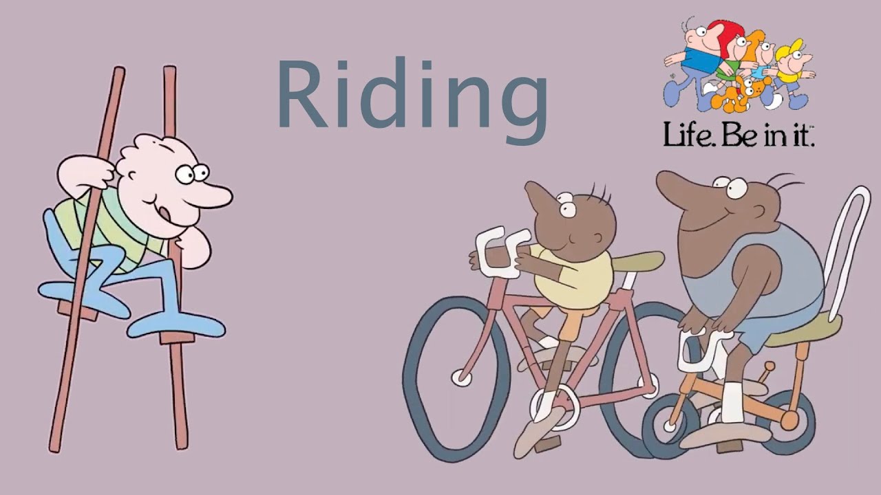 Life. Be in it - Riding is great for transportation.