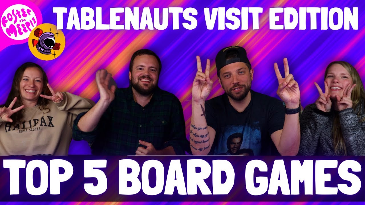 Top 5 Board Games of the Tablenauts Visit | Featuring The Doolin Duet