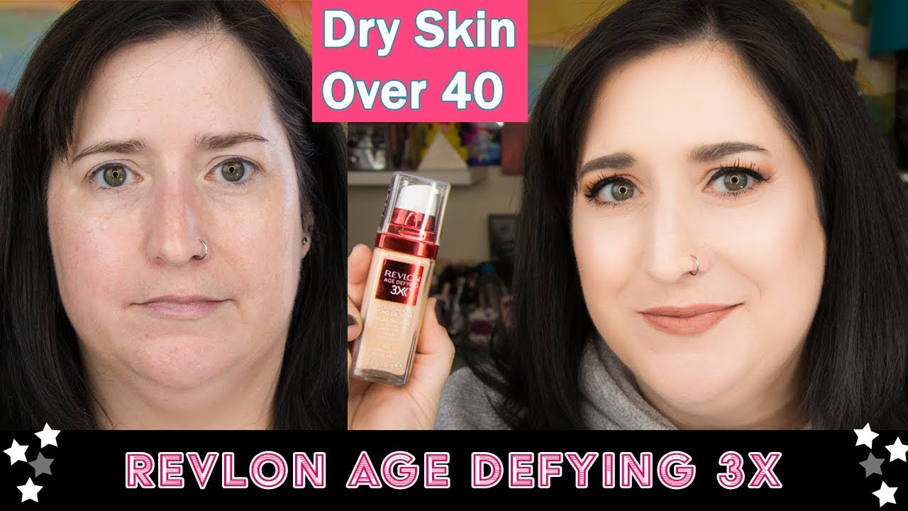NEW Revlon Age Defying 3X Foundation | Dry Skin Over 40 | FRI Foundation Fix