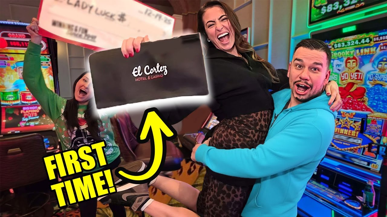 I Won My 1st EVER Big Money Bag at El Cortez!!!