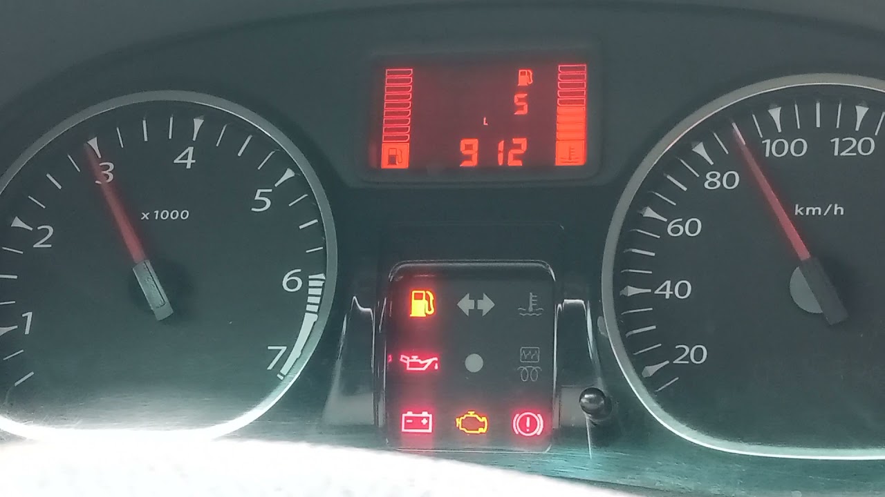 saber quantidade de litros no tanque Renault+ teste painel+ capacidade de enchimento.