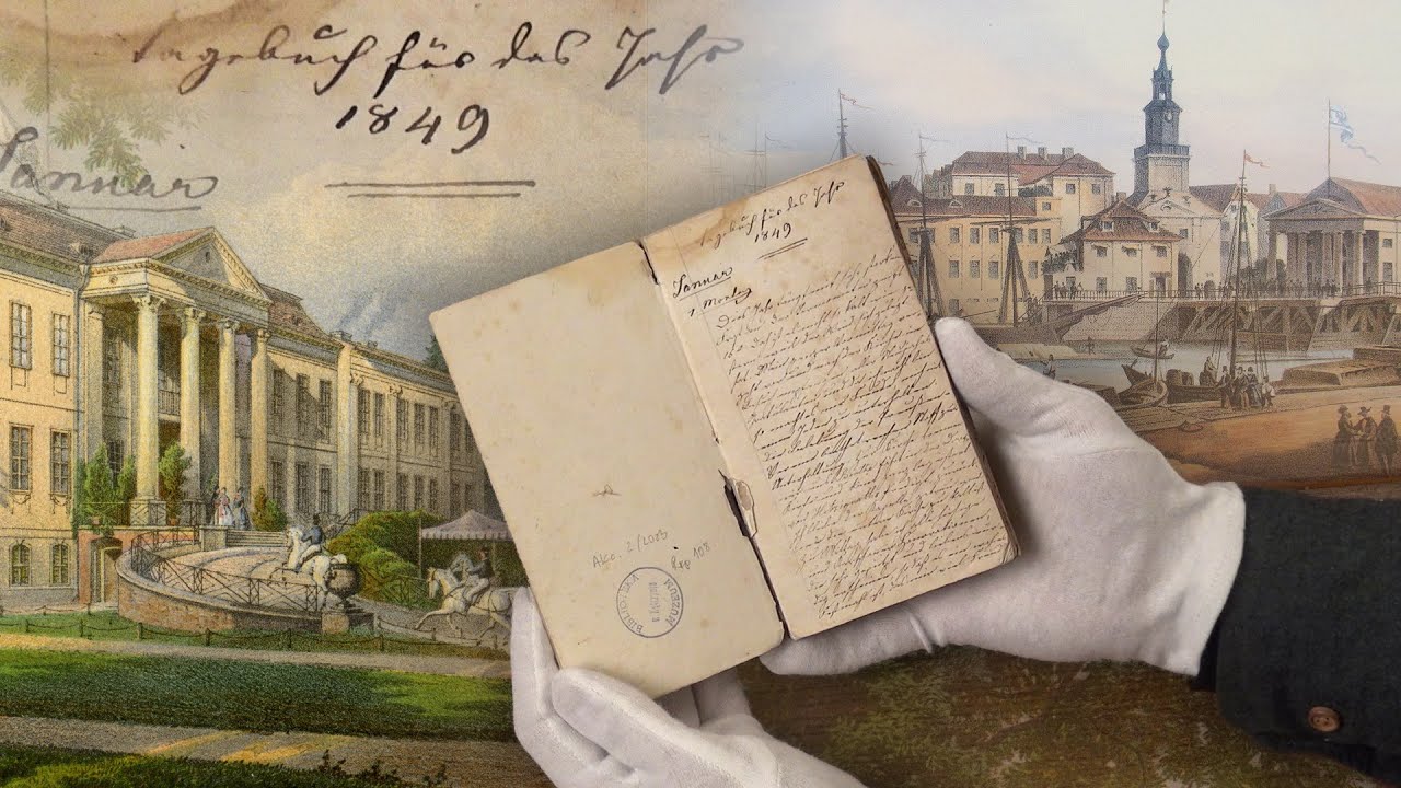 Dziennik Angeliki Wilhelminy zu Dohna, z domu von D&ouml;nhoff przekazany do zbior&oacute;w Muzeum