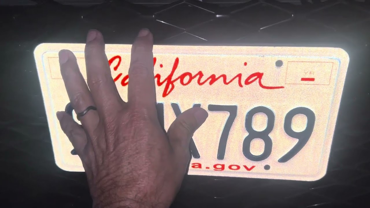2025 toyota corolla license plate holder installation