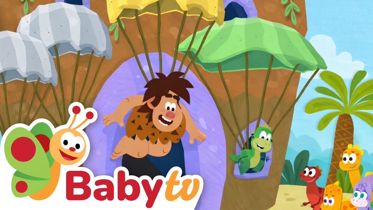 Can Dino Find All the Eggs? | Adventure with Dino the Dinosaur | BabyTV