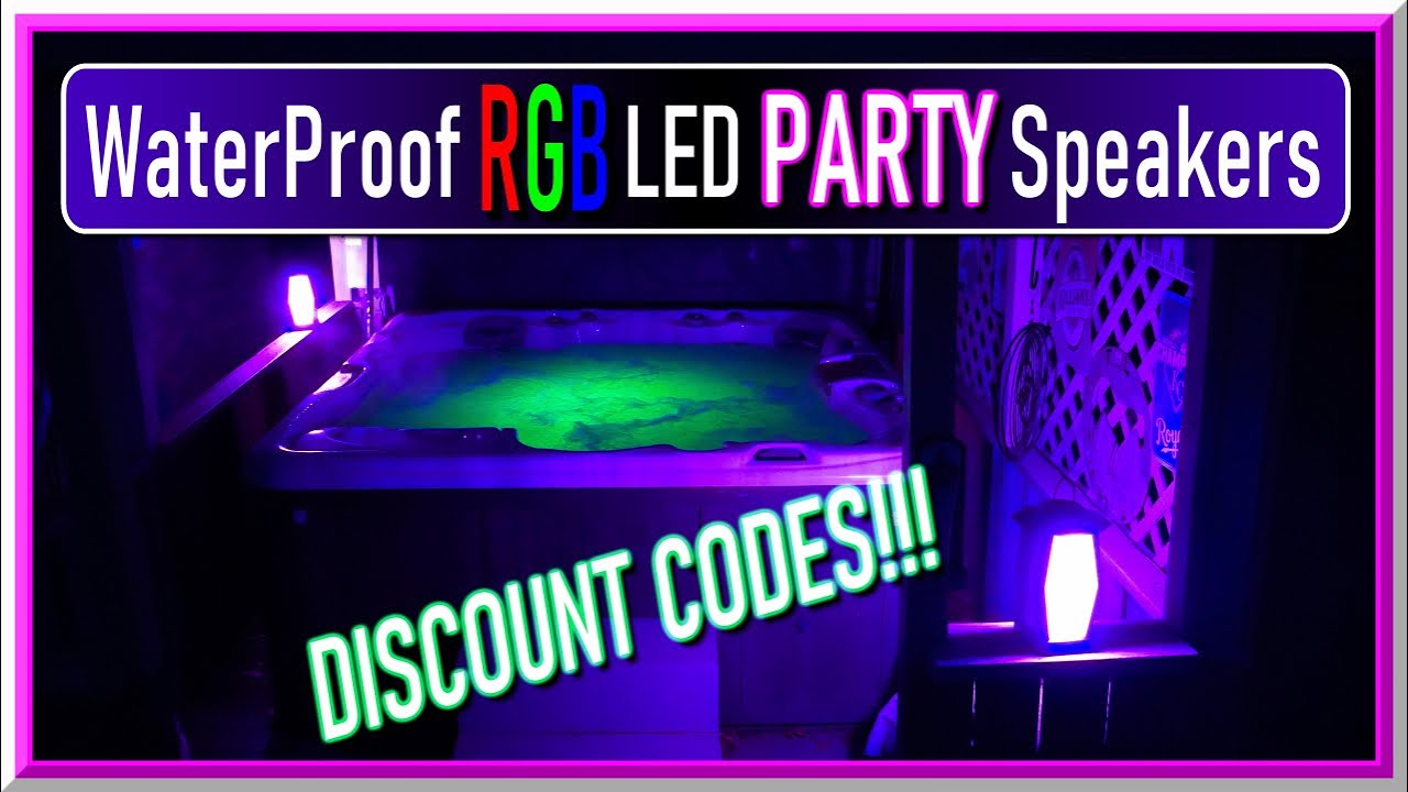 RGB LED Bluetooth Lantern Light Speakers | Party Speakers!!!