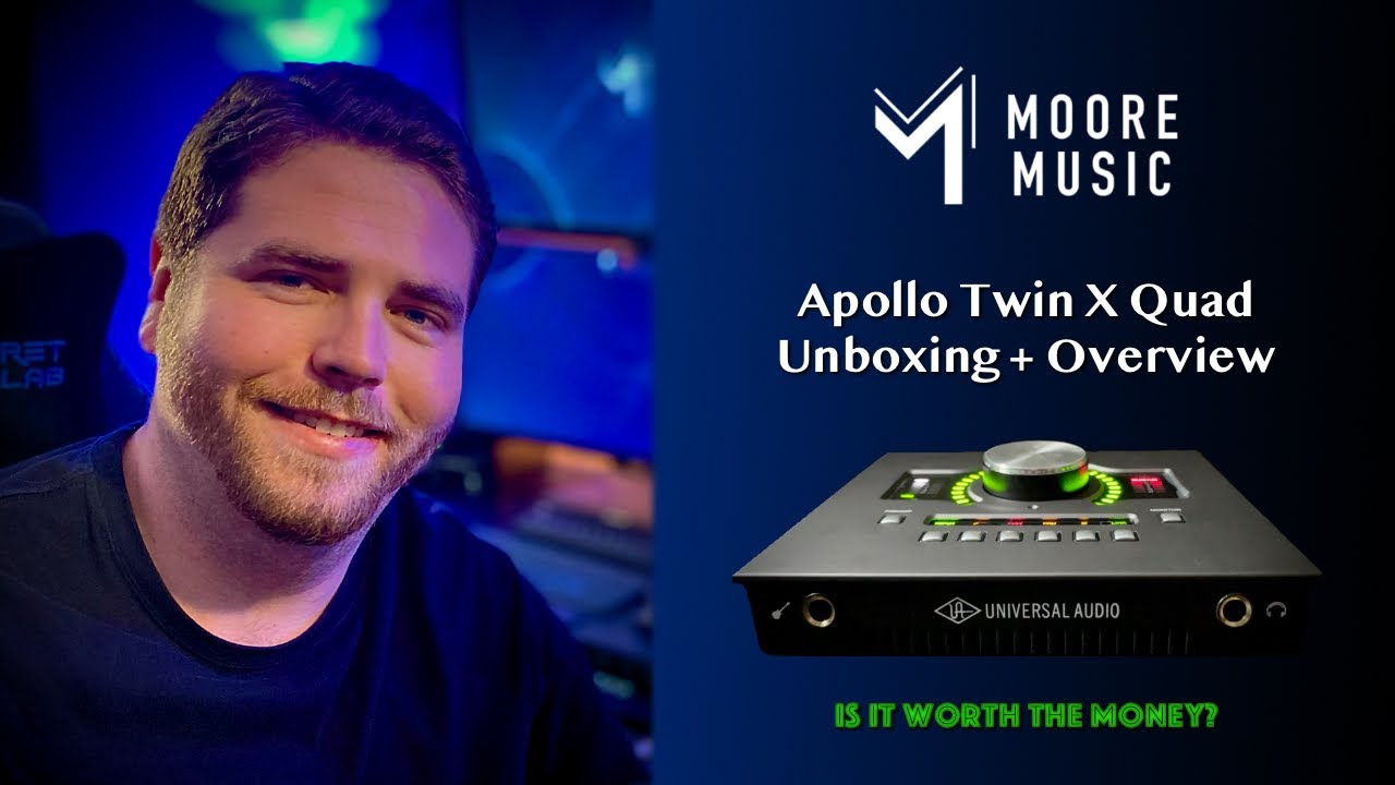 Apollo Twin X Quad Unboxing + Overview: The Best Interface on the Market?