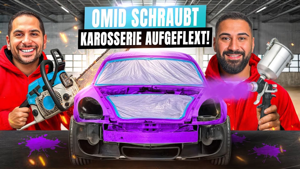 Wir machen den PORSCHE CAYMAN FERTIG! ÜBERSTUNDEN beim LACKIERE! So sieht er JETZT aus!OMID SCHRAUBT