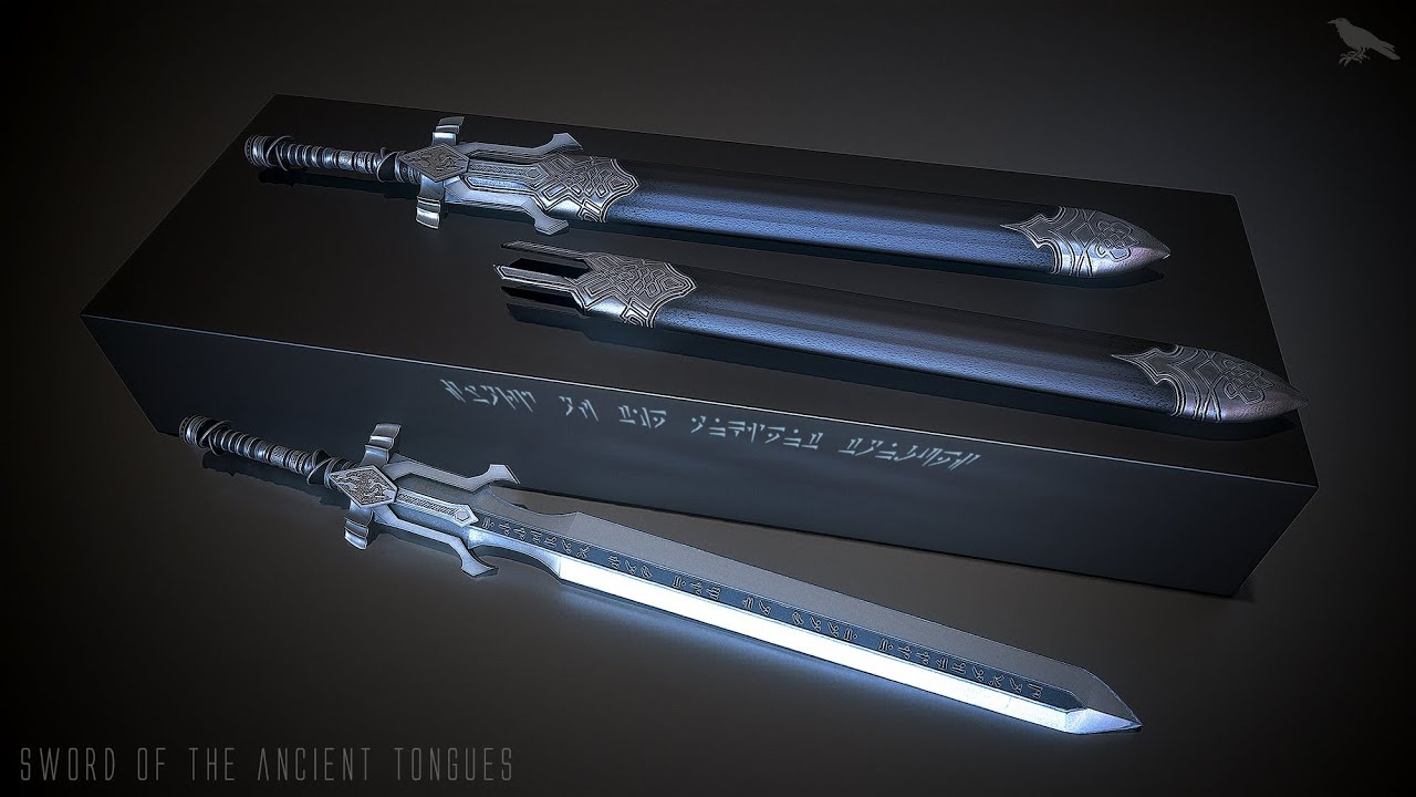 TES V - Skyrim Mods: Sword of the Ancient Tongues