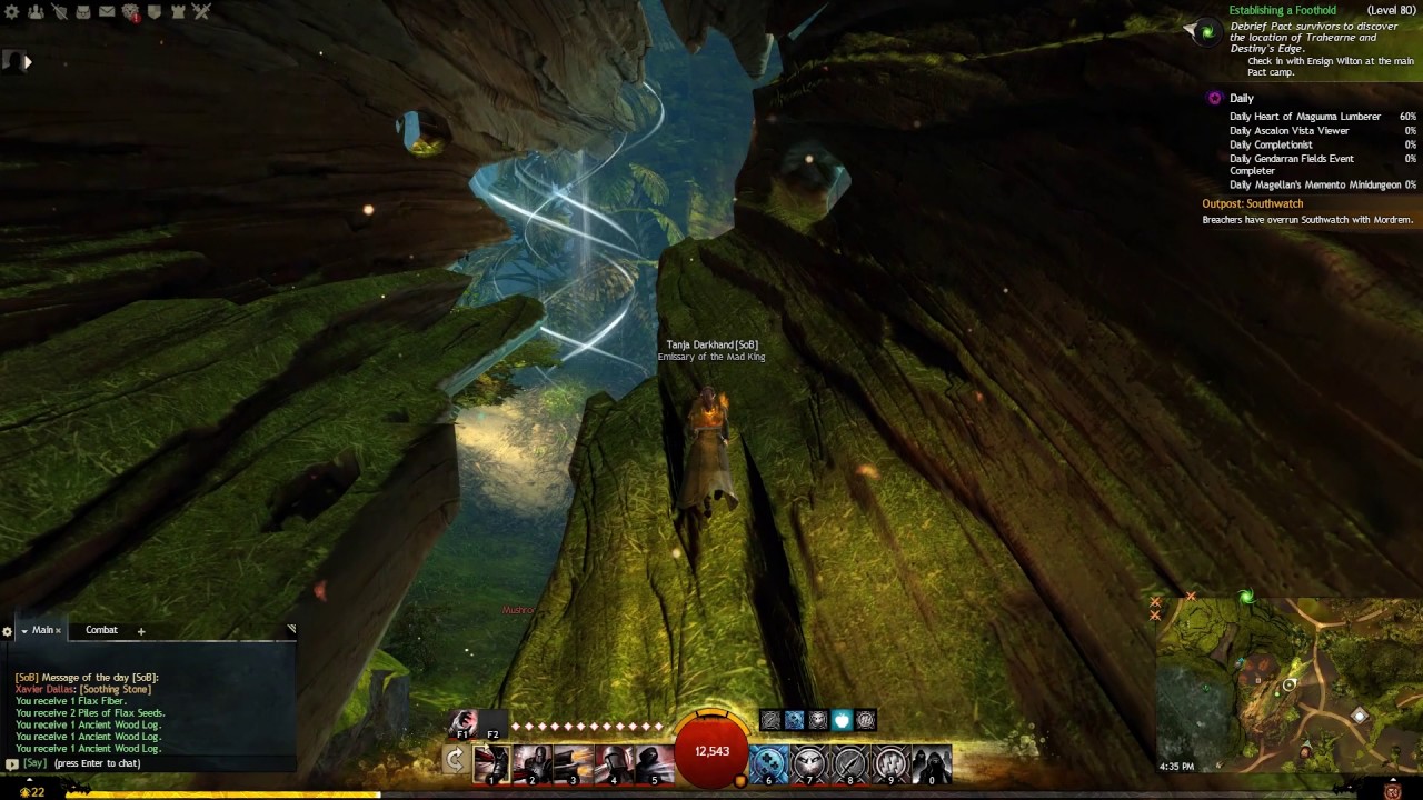 Guild Wars 2 - Jawatl Grounds Mastery Point