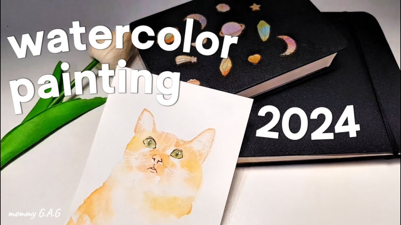 Watercolor painting 2024 | Indonesia | Mommy G.A.G