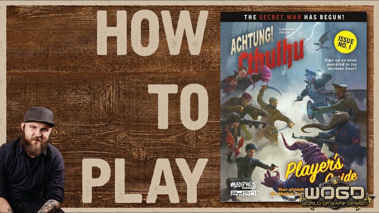 How To Play: Achtung! Cthulhu 2d20