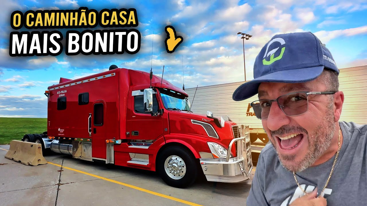 O CAMINHÃO CASA MAIS BONITO QUE EU JÁ VI