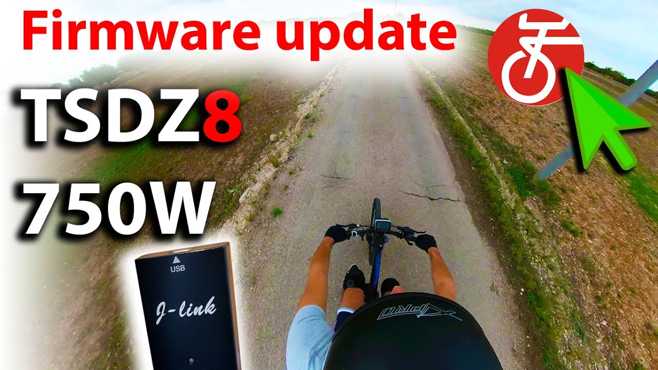TSDZ8 750W part 2: Firmware Update and Test Drive