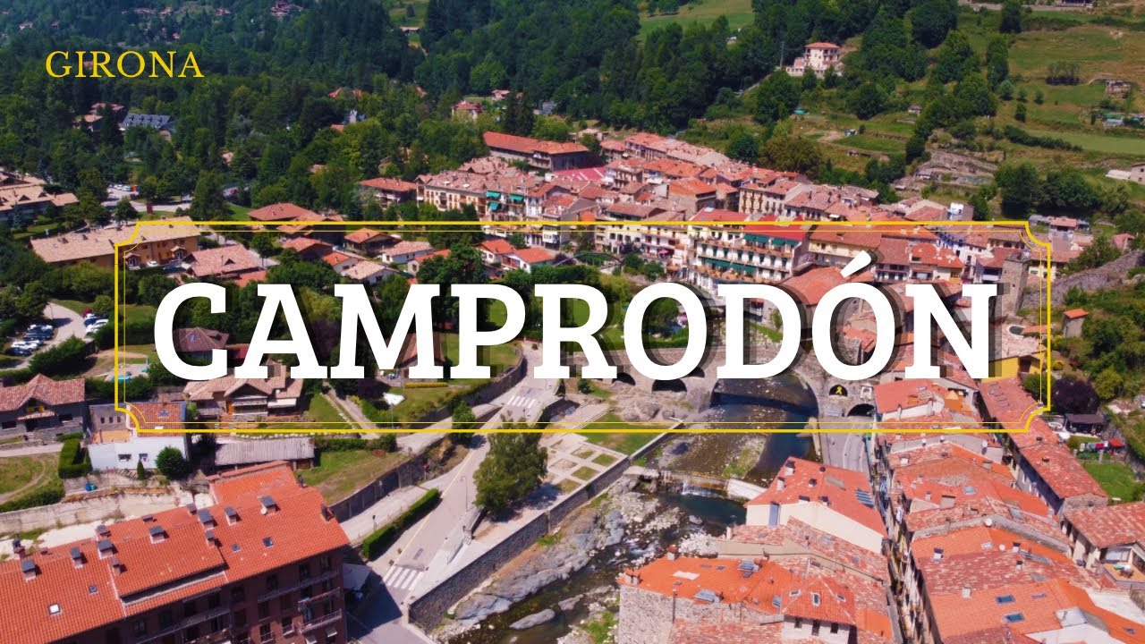 camprodon girona El Ripollés  |  GIRON,  Dron - 4K  🇪🇸 España