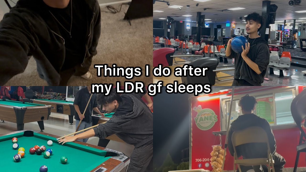 Что я делаю, когда моя девушка, с которой я живу на расстоянии, спит | Ночь из жизни YB