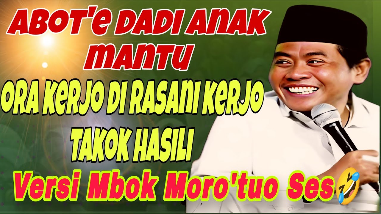 KH ANWAR ZAHID TERBARU TERBARU LUCU BANGET 2026‼️WIS ANGEL TUTURANE ‼️DWE MORO TUO CEREWET🤣🤣