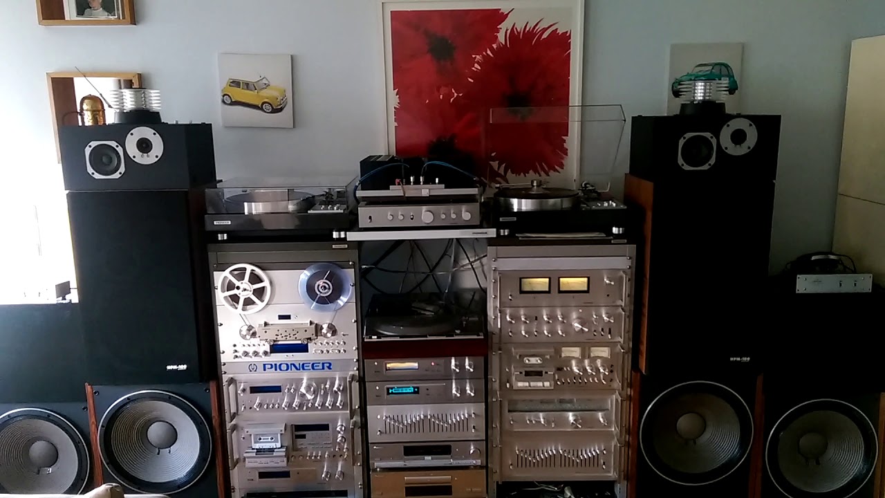 PIONEER SR-303 + PIONEER RG-2 IN ACTION .SOUND TEST.