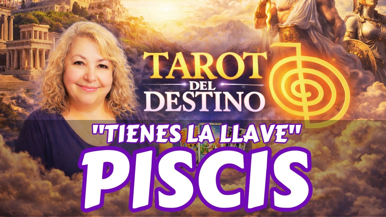 PISCIS ♓ CAMBIO RÁPIDO… TIENES LA LLAVE DEL ÉXITO | Tarot del Destino #piscis