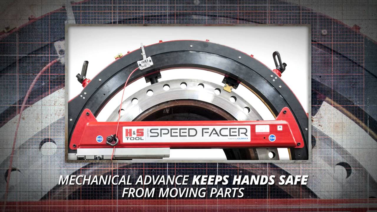H&S Tool Speed Facer O.D. Mount Flange Facers