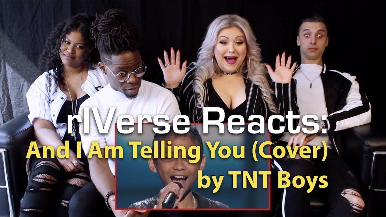rIVerse Reacts: And I Am Telling You (Cover) by TNT Boys - World's Best Battle Reaction