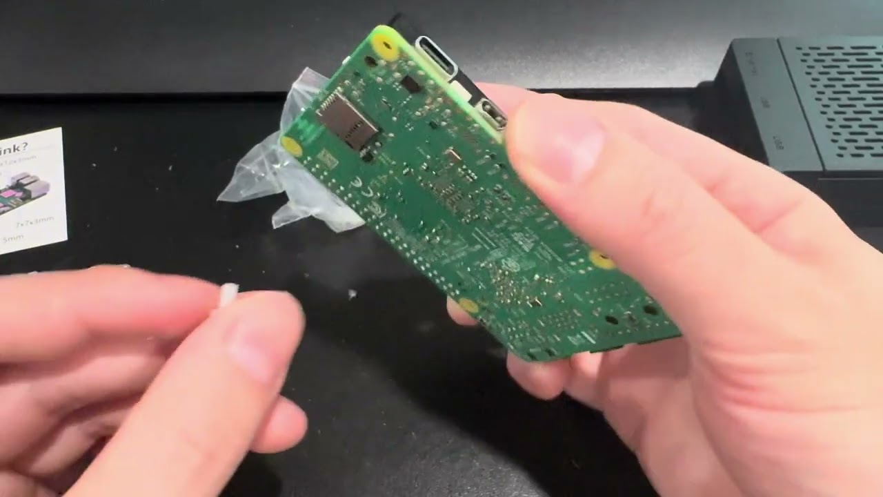 Putting a Raspberry Pi 5  together with a custom case ASMR (No talking)
