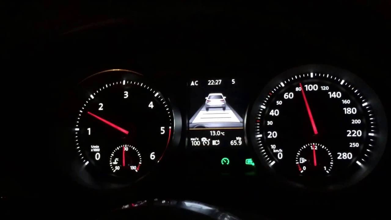 ACC in VW Golf 7 2.0TDI manual.